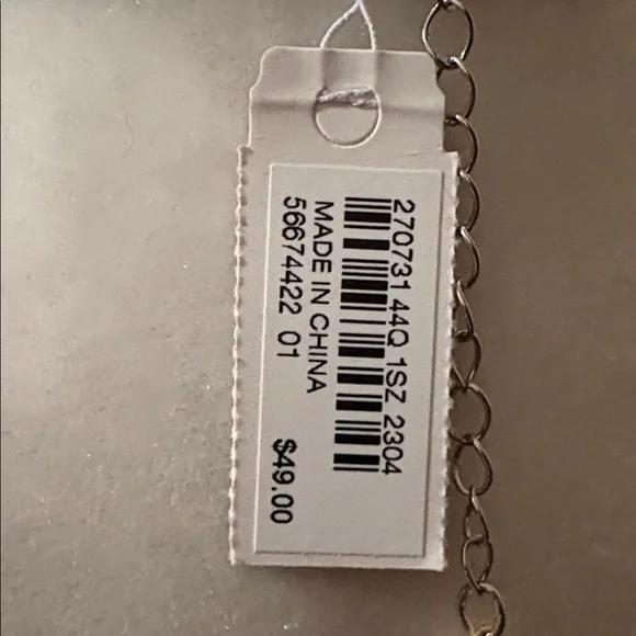 J. Jill Gold and Silver Floral Necklace - Picture 10 of 10